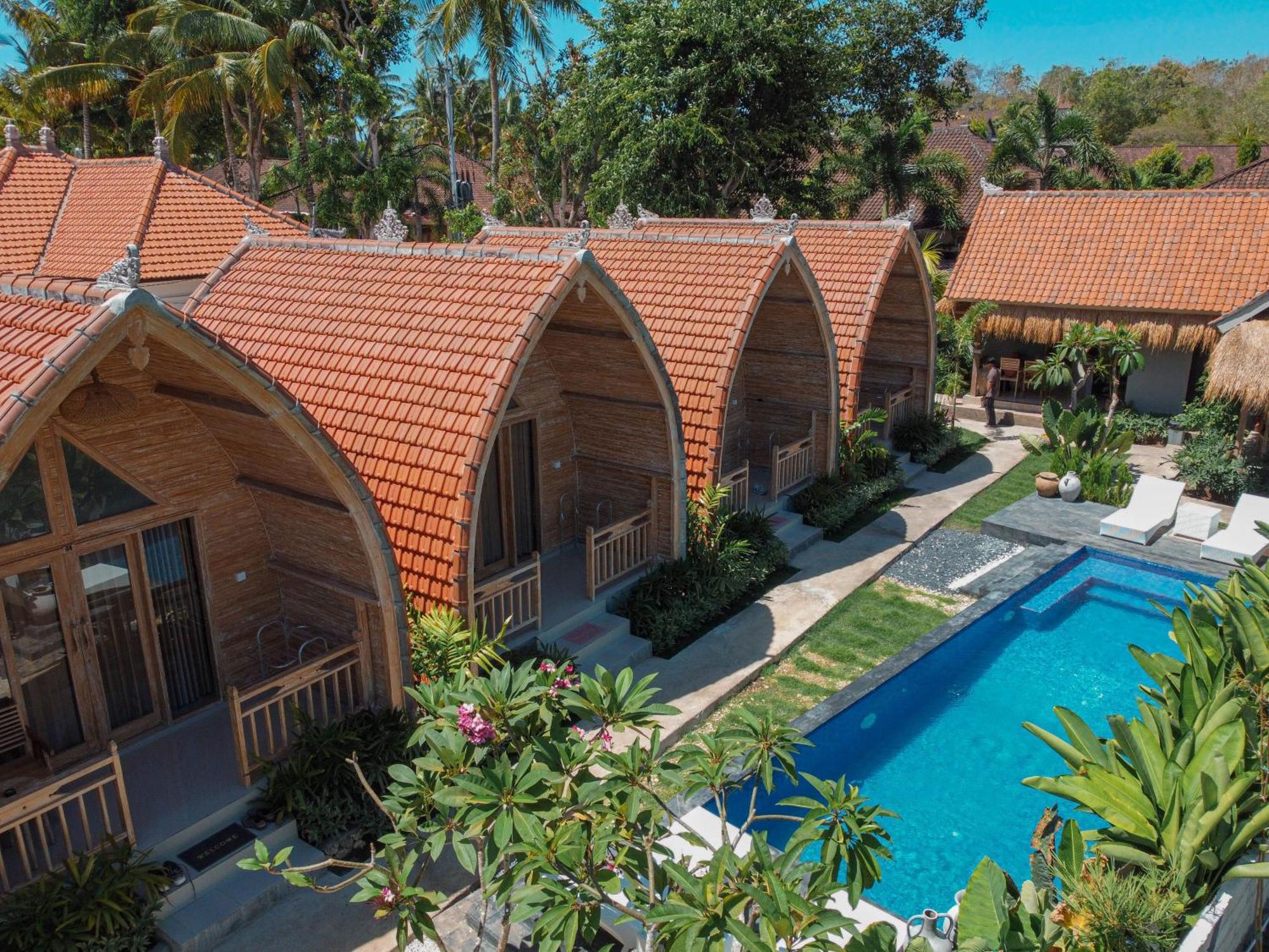 Penida Green Palm Cottage By Bali Cabin Toyapakeh Exterior foto